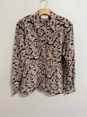 Vintage Pendleton Button Down Blouse